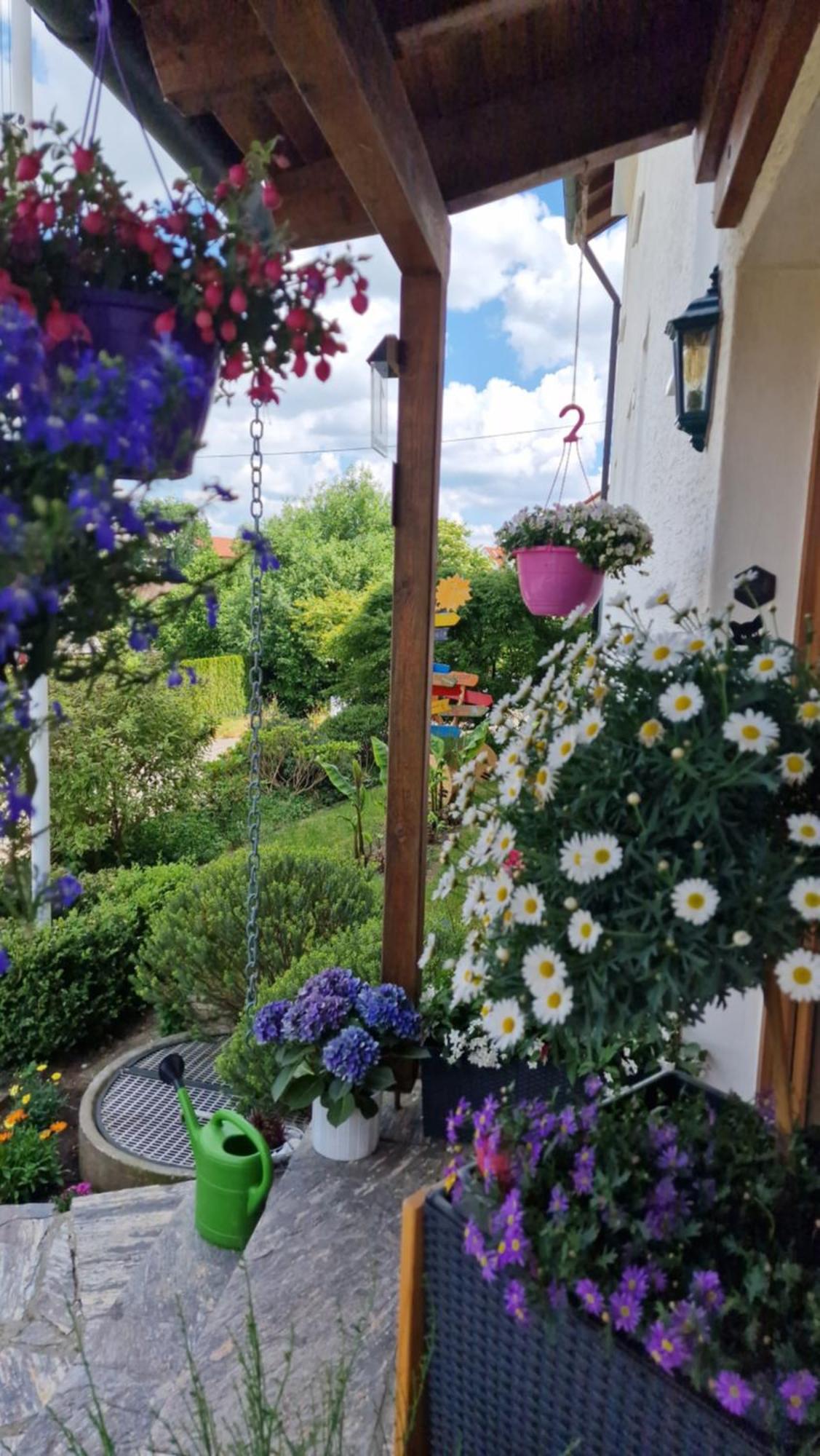 Ferienwohnung Wiesental 89331 Burgau, Wiesentalstrasse 1 Eksteriør billede