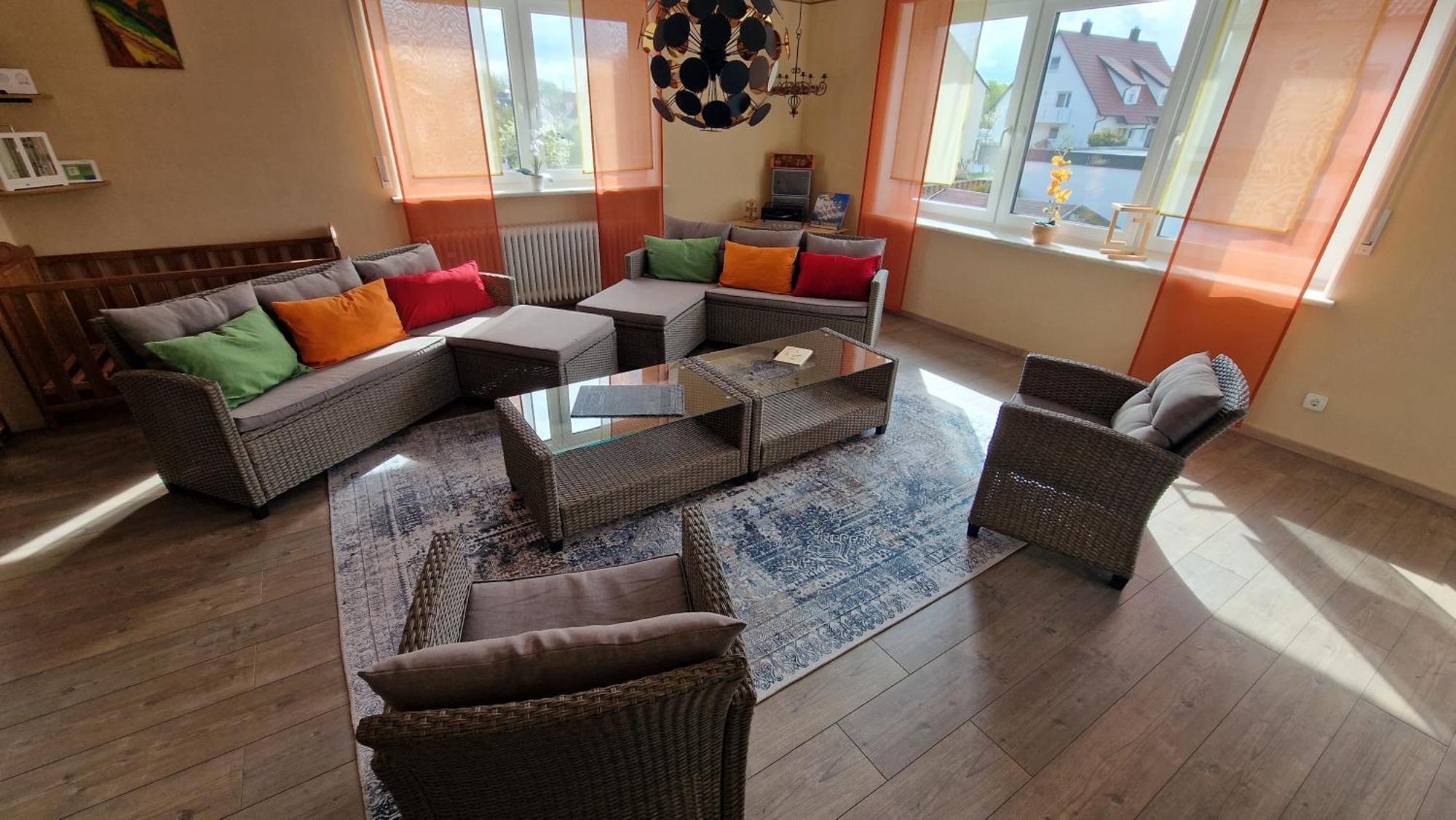 Ferienwohnung Wiesental 89331 Burgau, Wiesentalstrasse 1 Eksteriør billede